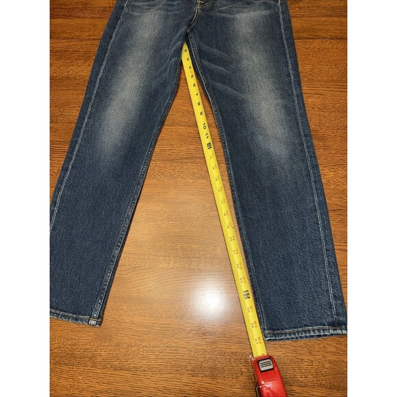 NoEnd Denim High Rise Slim Straight Leg Jeans, Size 30 Retail $172+ Button Fly - Picture 4 of 5